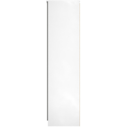 Crowndale Contrast 2 Door Dusk Grey and White Tall Wardrobe Ready Assembled - Dusk Grey & White - Wilko - thumbnail 3