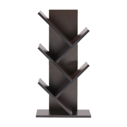 Living and Home 5 Shelf Brown Tree Shaped Bookshelf - Wilko - thumbnail 4