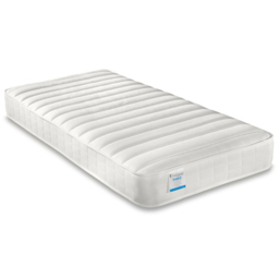 Bedmaster Oliver Triple Sleeper Grey and White Bunk Bed with Pocket Sprung Mattresses - Size: Single + Small Double - Wilko - thumbnail 3