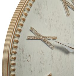 Natural Wooden Bohemia Round Wall Clock 80cm - Wilko - thumbnail 6