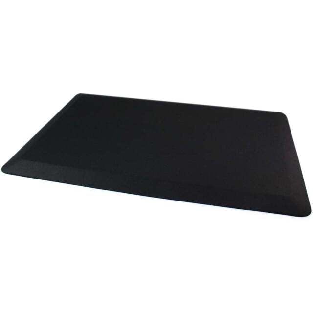 Doortex Black Standing Comfort Kitchen Floor Mat 50 x 80cm - Size: 80 x 50 x 2cm - Wilko - image 1