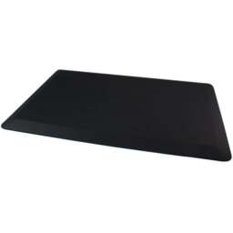 Doortex Black Standing Comfort Kitchen Floor Mat 50 x 80cm - Size: 80 x 50 x 2cm - Wilko