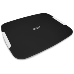 ADDiS Chic Black Bathroom Scale - Size: 31.5 x 5 x 36.5cm - Wilko - thumbnail 1