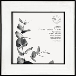 The Port. Co Gallery Alston Monochrome Photo Frame 6 x 6 inch - Wilko - thumbnail 1