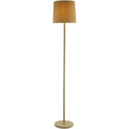 Marah Beige Floor Lamp - Orange - Wilko - thumbnail 7