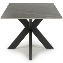 wilko Palermo Grey Marble Ceramic Coffee Table - Size: 245 x 110 x 60cm - Shankar - thumbnail 5