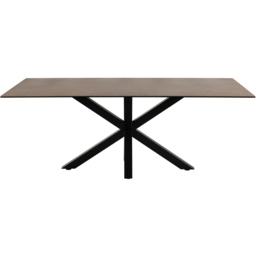 Florence Heaven Ceramic 8 Seater Dining Table Rusty Brown - Furniture To Go - Wilko - thumbnail 4