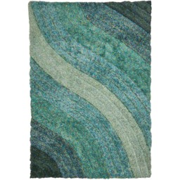 DS Living Lena Blue Ultra Plush Rug 160 x 230cm - Wilko - thumbnail 1