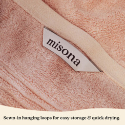 Misona Ultra Soft Bamboo Blush Hand Towel 2 Pack - Size: 50 x 90cm - Pink - Wilko - thumbnail 4