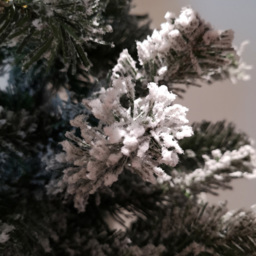 Samuel Alexander Green and White Snowy Imperial Pine Fir Artificial Christmas Tree 7ft - Wilko - thumbnail 5