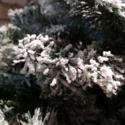 Samuel Alexander Green and White Snowy Imperial Pine Fir Artificial Christmas Tree 7ft - Wilko - thumbnail 4