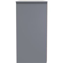 Crowndale Las Vegas 6 Drawer Dusk Grey Chest of Drawers Ready Assembled - Wilko - thumbnail 5