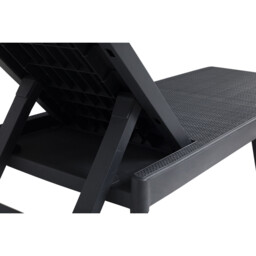 Sirolo Patio Sunlounger - Anthracite - Toomax - Wilko - thumbnail 7