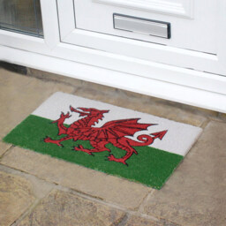 JVL Latex Coir Welsh Dragon Doormat 40 x 70cm - JVL Homewares - Wilko - thumbnail 3