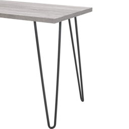 Dorel Owen Grey Oak Retro Laptop Desk - Size: 67 x 100 x 49cm - Wilko - thumbnail 6