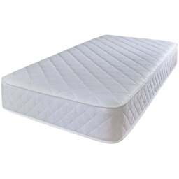 Extreme Comfort Cooltouch European Single Diamond White Foam Free Open Coil Spring Mattress - eXtreme comfort ltd - Wilko - thumbnail 1