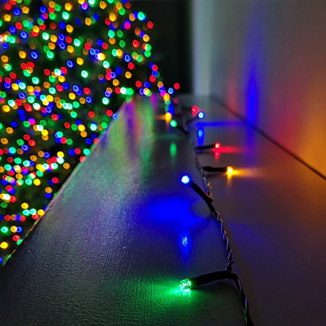 Premier 50 Multicolour LED Multifunction String Light 5m - Size: 4 x 500 x 4cm - Wilko - image 1