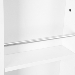 Living and Home Warm White Rotating Full Length Mirror with Magazine Rack 168 x 40cm - Wilko - thumbnail 7