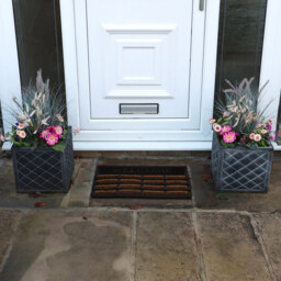 JVL Nimbus Welcome Scraper Doormat 40 x 60cm - Brown - JVL Homewares - Wilko - thumbnail 3