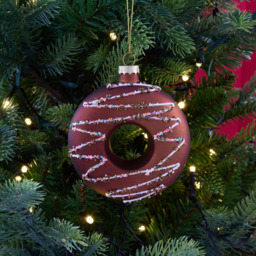 Doughnut Hanging Decoration Copper - Candy Cane Lane - Wilko - thumbnail 2