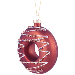 Doughnut Hanging Decoration Copper - Candy Cane Lane - Wilko - thumbnail 4