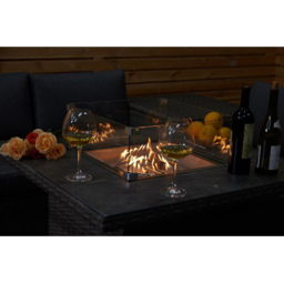 Malay New Hampshire Grey Conversation Firepit Lounge Set - Malay Deluxe - Wilko - thumbnail 7