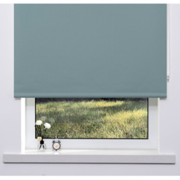Plain Blackout BlindsJade Green90cm - Wilko - thumbnail 3