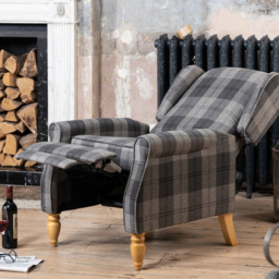 Artemis Home Stanfield Grey Manual Recliner Armchair - Size: Single - Wilko - thumbnail 6