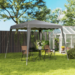 Outsunny 2.5 x 2.5m Grey Pop Up Gazebo Party Tent - Wilko - thumbnail 4