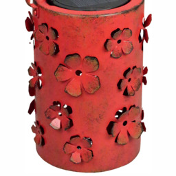 Luxform Red LED Garden Solar Daisy Flower Lantern - Size: 13 x 14 x 18.5cm - Wilko - thumbnail 5