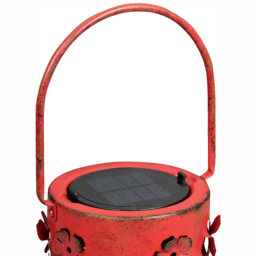 Luxform Red LED Garden Solar Daisy Flower Lantern - Size: 13 x 14 x 18.5cm - Wilko - thumbnail 4