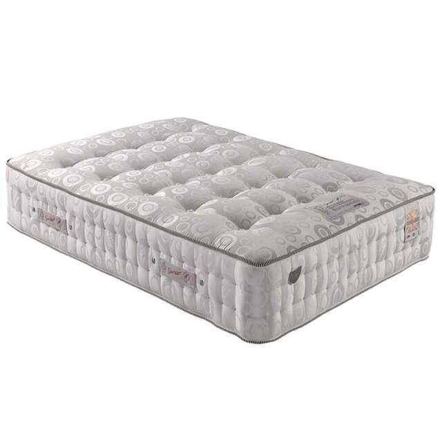 Sareer Matrah Small Double Pocketo 3000 Memory Foam Mattress - White - Wilko - image 1