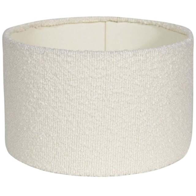 ValueLights Reni Cream Boucle Small Shade - Size: 15 x 25 x 25cm - Wilko - image 1