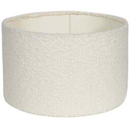 ValueLights Reni Cream Boucle Small Shade - Size: 15 x 25 x 25cm - Wilko