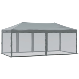 vidaXL 3 x 6m Anthracite Party Tent with Sidewalls - Grey - Wilko - thumbnail 6