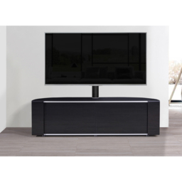 MDA Designs Sirius 1600 2 Door Black Complete TV Cabinet - Size: 45 x 160 x 48cm - Wilko - thumbnail 7