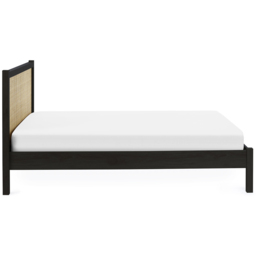 Julian Bowen Padstow Rattan King Size Black Bed Frame - Wilko - thumbnail 5