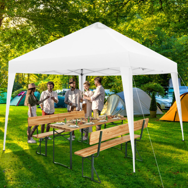 tectake Linosa 3 x 3m White Water and UV Resistant Gazebo - Wilko - image 1