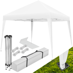 tectake Linosa 3 x 3m White Water and UV Resistant Gazebo - Wilko - thumbnail 3