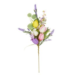 Tulips Garden Branch - Multicolour - Size: 10 x 61 x 5 cm - Wilko - thumbnail 1