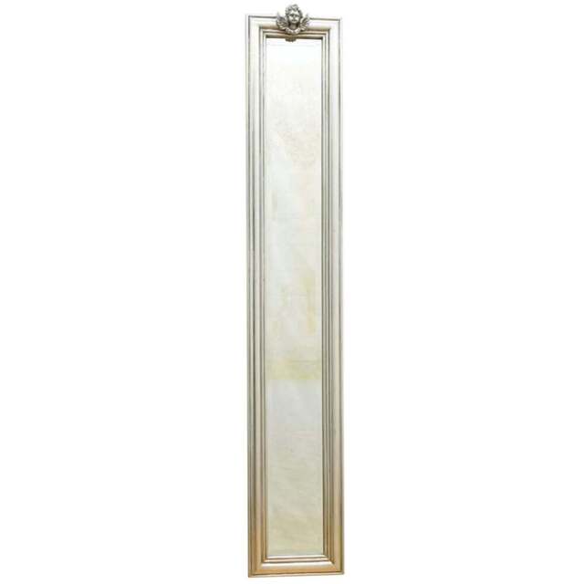 Acacia Home Silver Elegant Slim Wall Mirror 109 x 13cm - Wilko - image 1