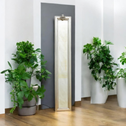 Acacia Home Silver Elegant Slim Wall Mirror 109 x 13cm - Wilko - thumbnail 3