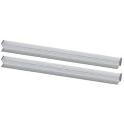 Florence Prismatic Cabinet Light 2 Pack - Size: 2 x 46 x 1cm - Clear - Furniture to Go - Wilko