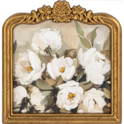 Vintage Framed Floral Hand Finished Art - Wilko - thumbnail 3