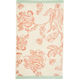 Yvonne Ellen Cotton Vintage Rose Signature Floral Hand Towel - Size: 90 x 50 x 1cm - Wilko - thumbnail 1