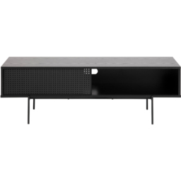 Florence Angus Single Door Black TV Unit - Furniture To Go - Wilko - thumbnail 3