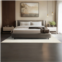 tectake Zonelle Cream Short Pile Ultra Soft Rug 230 x 160cm - Size: 1.5 x 230 x 160cm - Wilko - thumbnail 3
