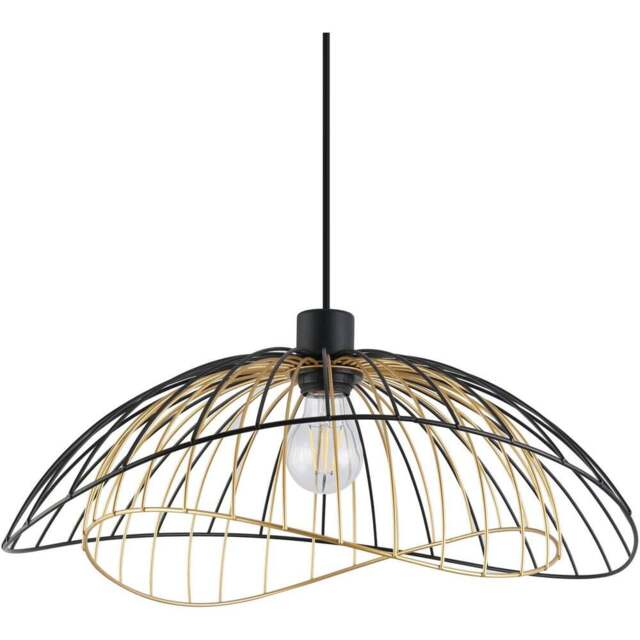 Dillon Black Shade Black and Gold - Wilko - image 1