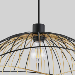 Dillon Black Shade Black and Gold - Wilko - thumbnail 6