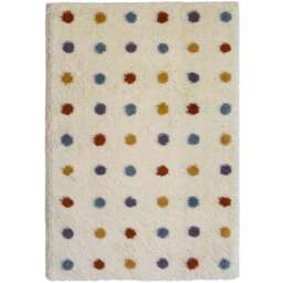 Homemaker Multicolour Spotty Snug Shaggy Rug 80 x 120cm - Wilko